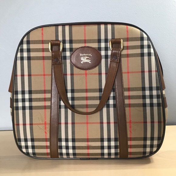 Burberry Handbags - Vintage Burberry like a luggage bag
